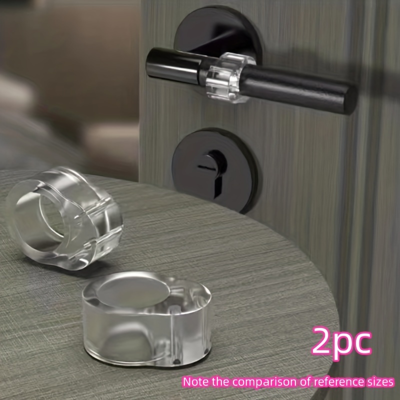 2pcs Handle Anti-collision Pads, Anti-collision Ring Window Door Handle, Anti-collision Wall Protection Cover