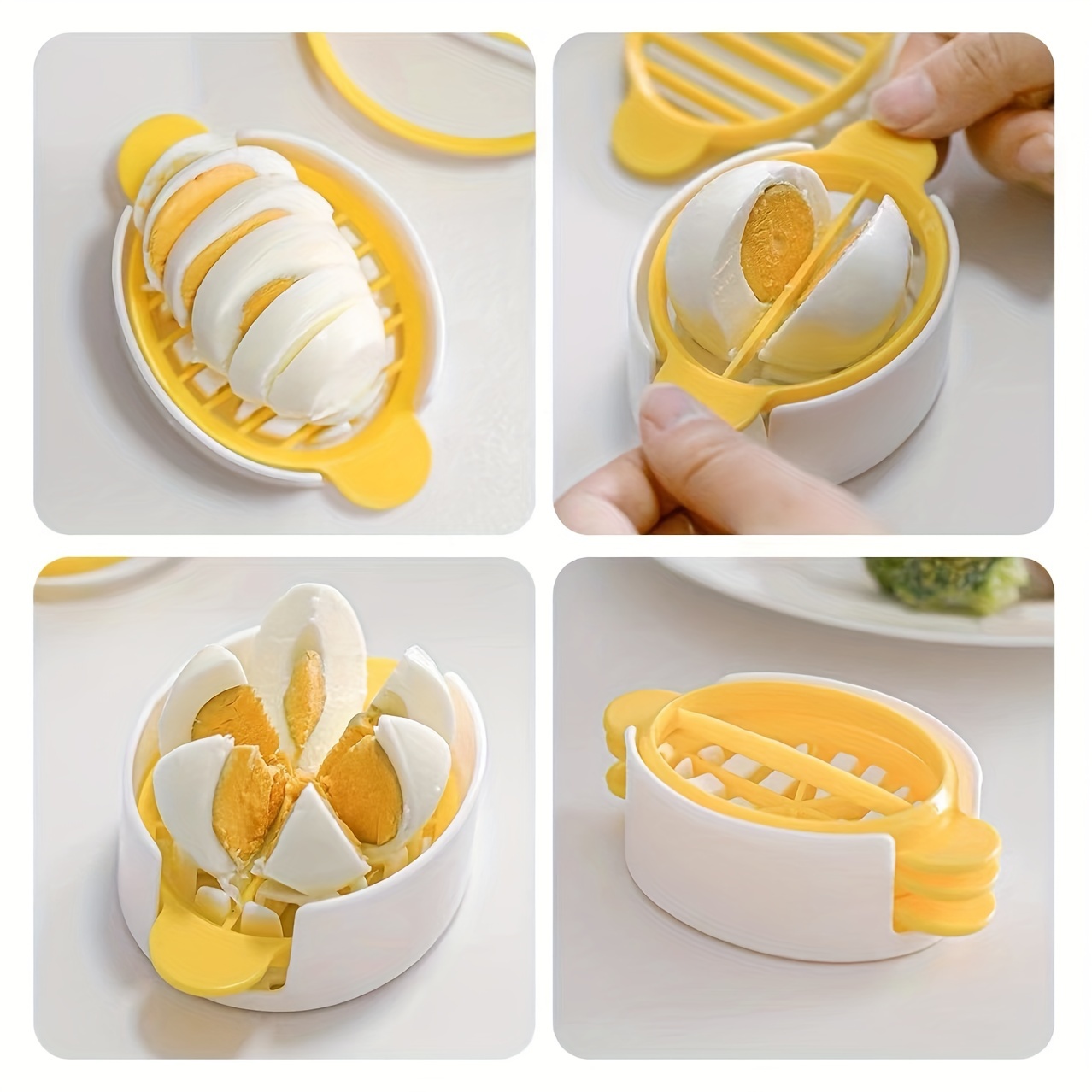 3 in 1 manual egg slicer versatile plastic cutter for hard boiled eggs   grater separator   random   kitchen gadget for   egg prep food   userfriendly kitchenware   material egg slicer for hard boiled eggs