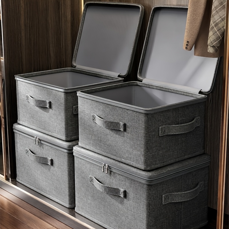 Extra Large Stackable Storage Box for Home and Office