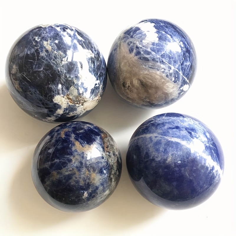 

Sodalite Sphere Crystal Ball Home Decoration