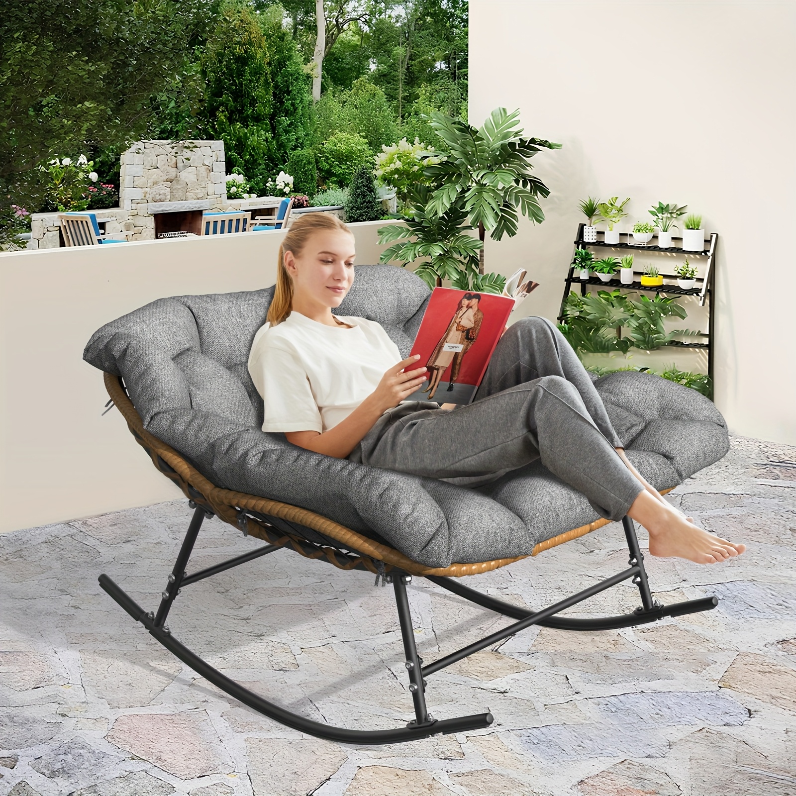 Outdoor Rocking Diamond Rocking Chair Rocking Chair Rocking