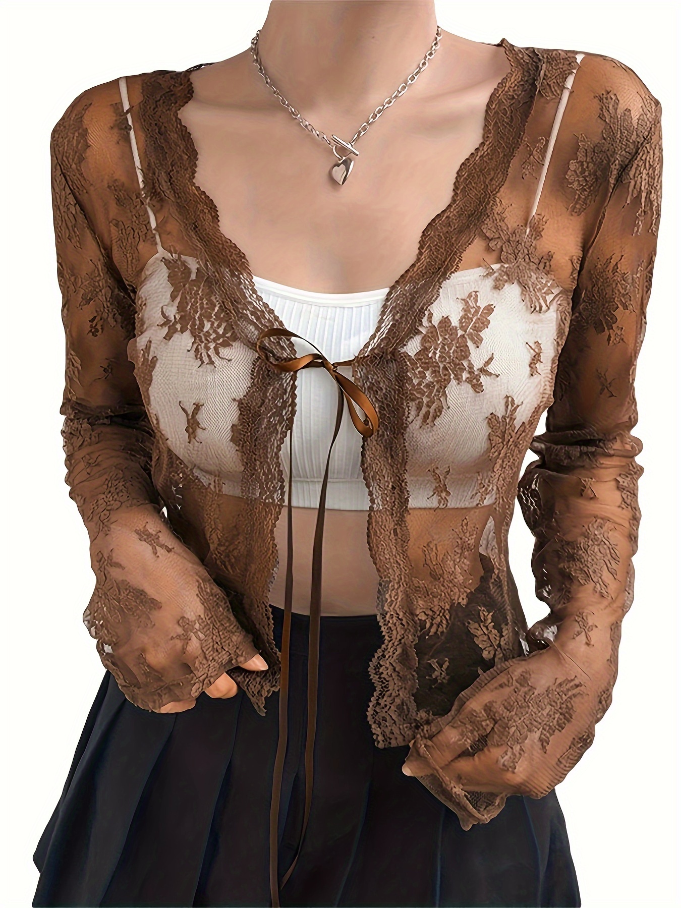 sheer cardigan sold on Temu United States sheer cardigan sold on Temu United States