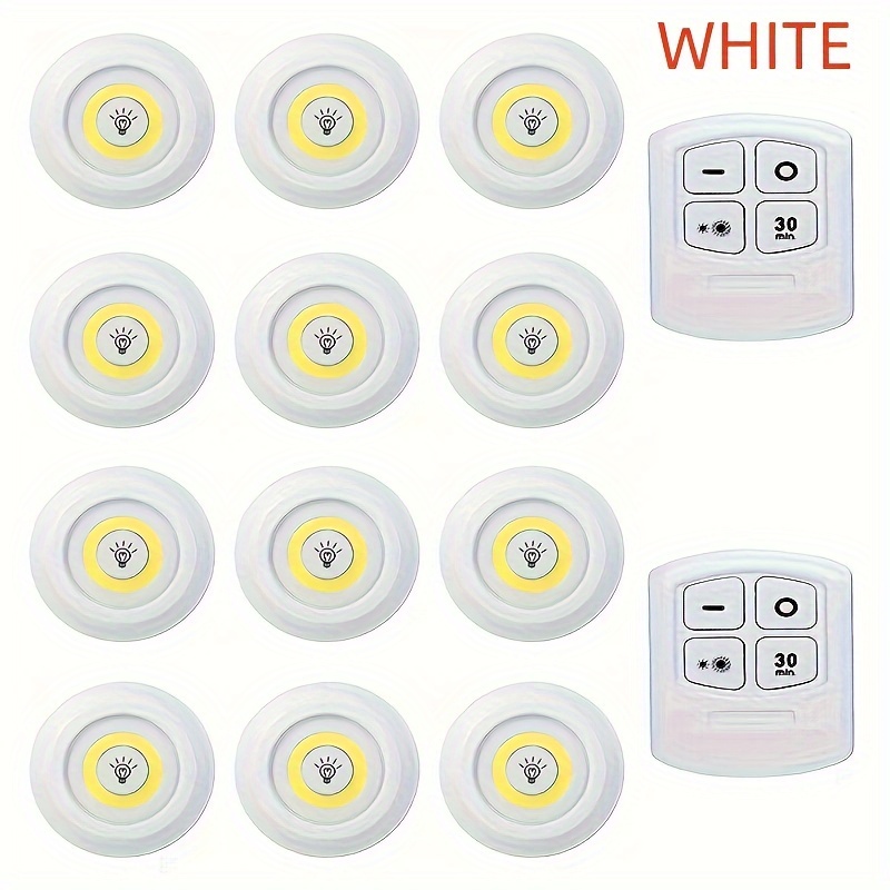 

12pcs/6pcs, Wireless Led - Cob Technology, And - -, , , And !