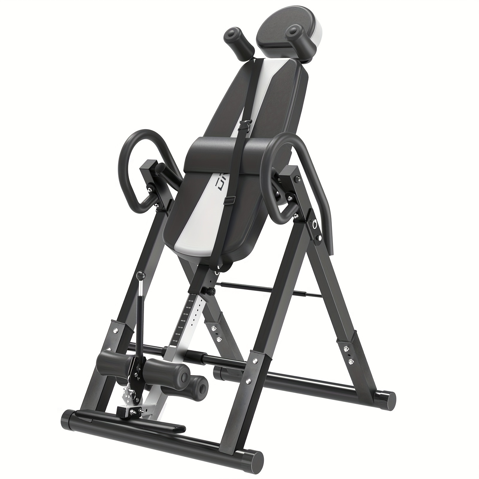 Inversion Bench, Folding Gravity Trainer, Inversion Table With 3 Inversion , Stretch Bench To Spine, User Weight Up To 150 Kg, Back Stretcher, Safety Tested