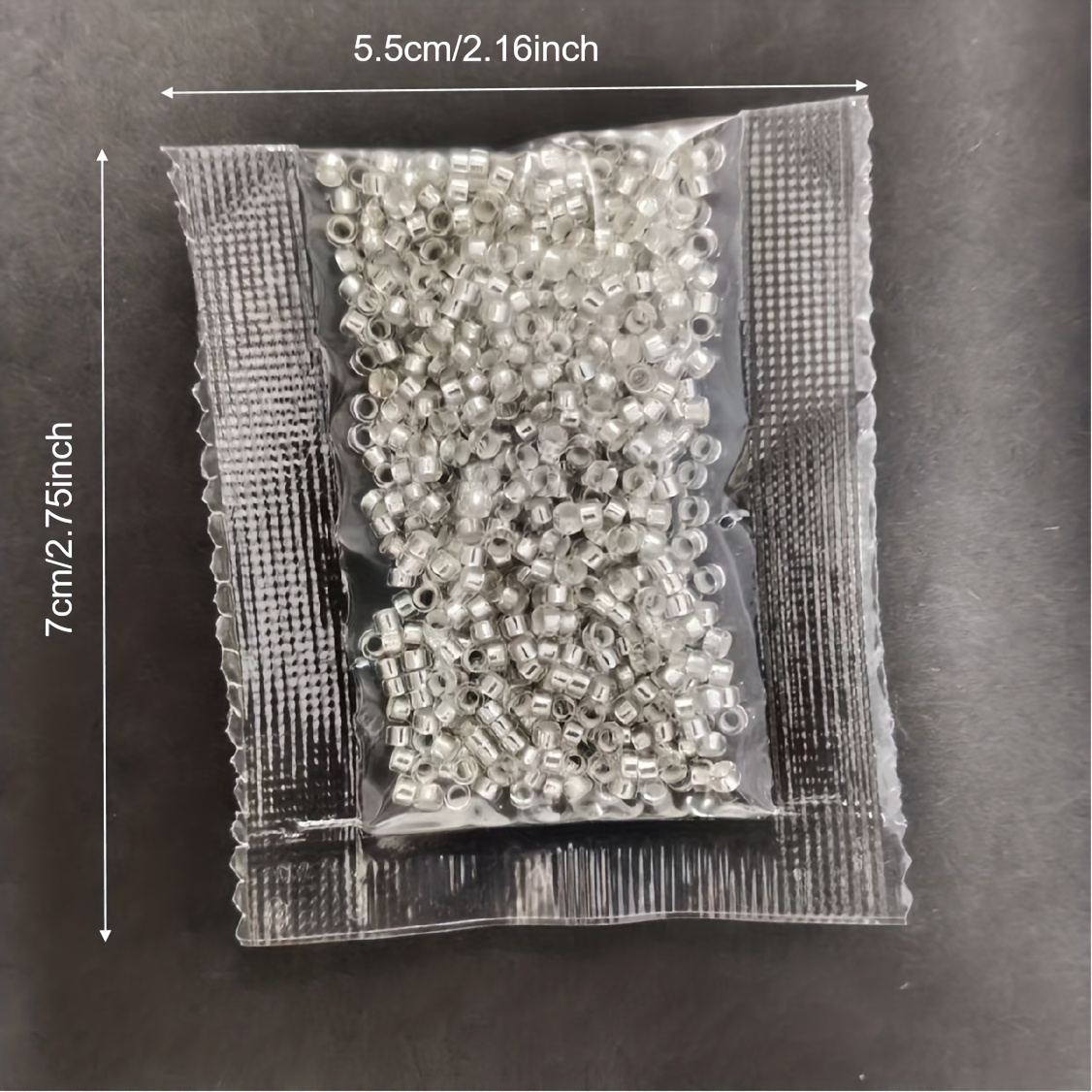 TEMU 640 Perles en verre plaqué argent, parfaites pour , et autres accessoires de bijoux, un choix idéal pour un