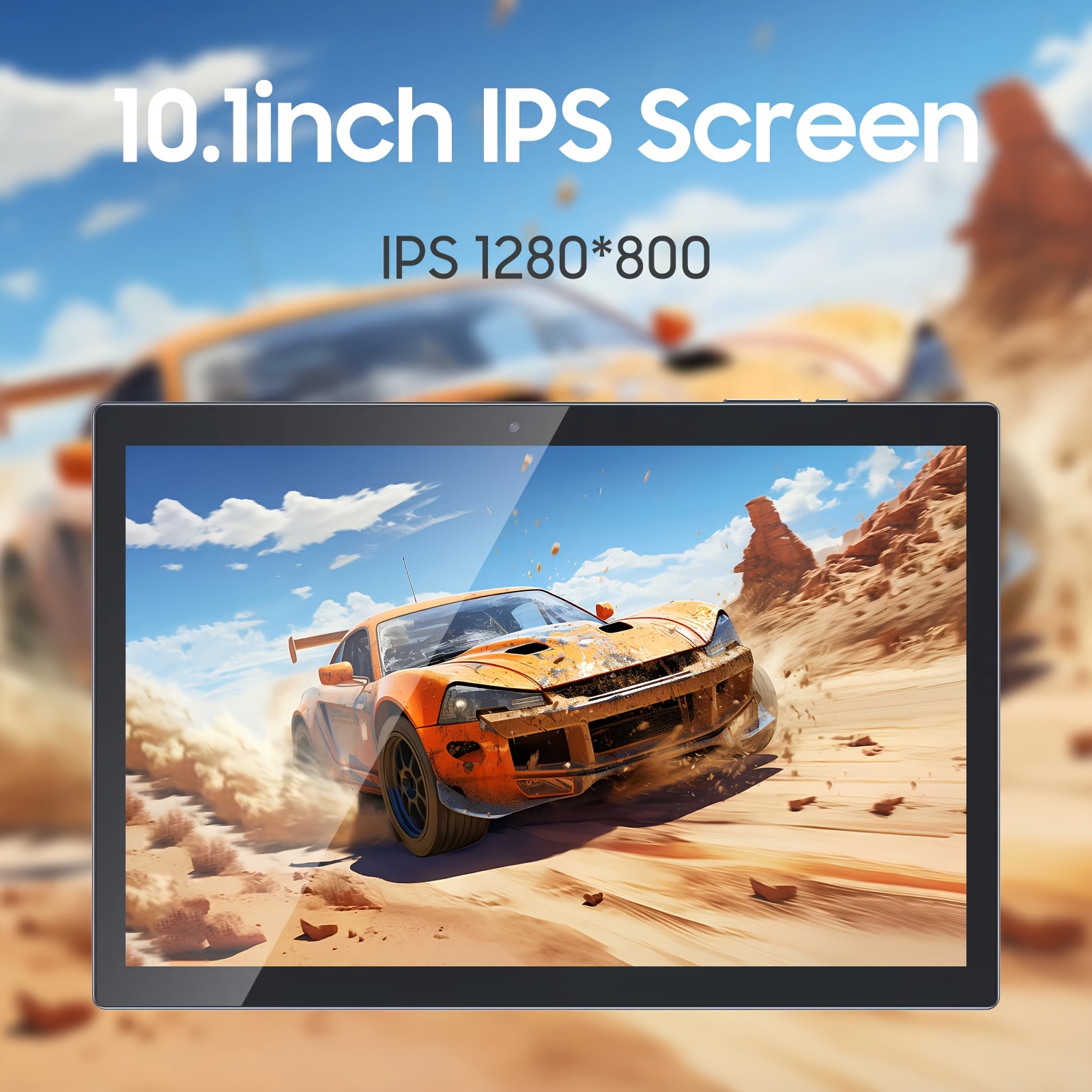 CRELANDER Android 16 Tablet 10 Inch Display Touch Screen 12(4GB+8GB Expand)RAM, 128GB ROM+Support 1TB TF Expanded(not Includ TF Card) WIFI, 5000mAh Battery Type-C Charging, with Case (Keyboard, Wireless Mouse, Pen) Can Optional