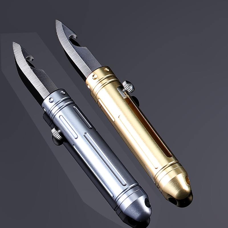 TEMU Portable , Fruit Knife, Household Melon Knife, Portable/2pcs