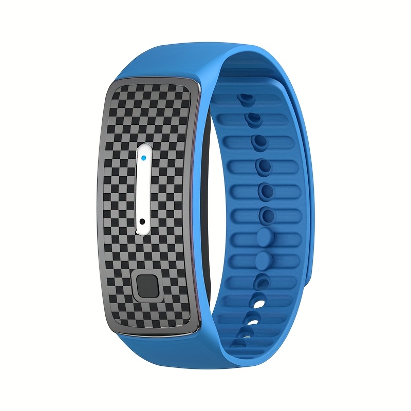 TEMU Smart Repellent Bracelet | Usb Rechargeable Ultrasonic Insect Repellent | Long-lasting Outdoor Camping Protection With Blue Light & Vibrant