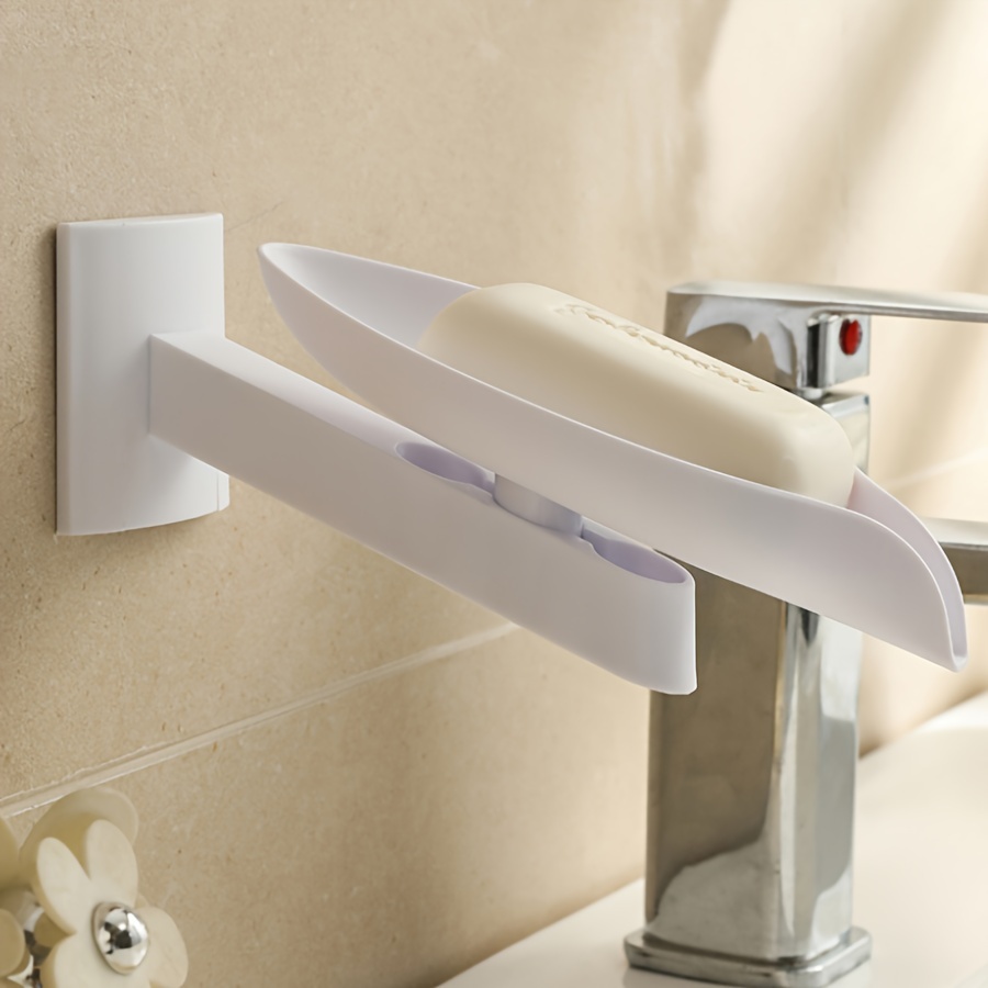 Мыльница регулируемая Foliage самоклейка с водоотводом