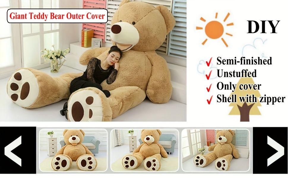 humongous teddy bear