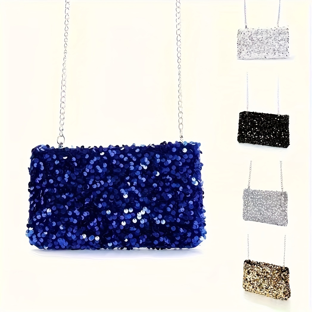 

Sequined Crossbody Bag, Purse, Women's Bag For Any , ,