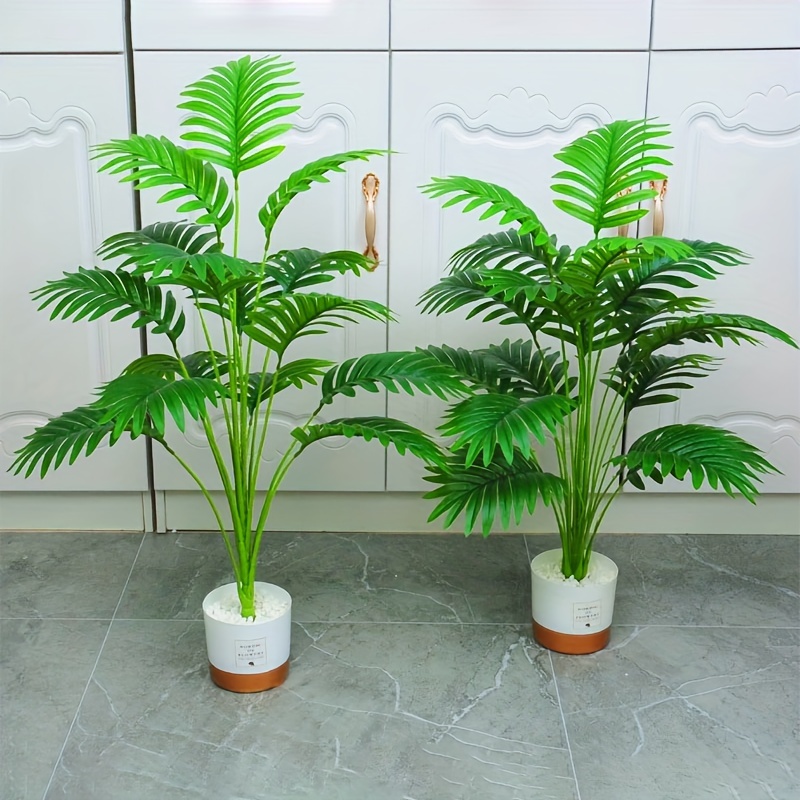 

1pc Large Artificial Palm Leaf - Realistic Faux Greenery For Indoor/outdoor Decor, Perfect For Home, Office & Special Occasions Artificial Plants For Home Decor Artificial Flowers For Home Decor