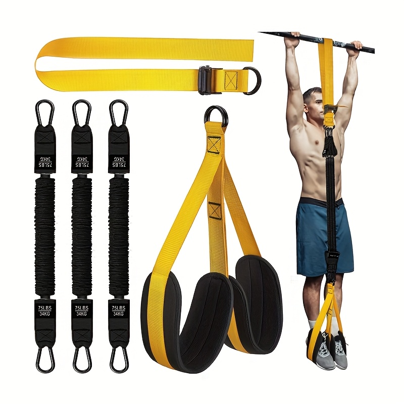 Adjustable Pull-Up Resistance Bands for Strength Training