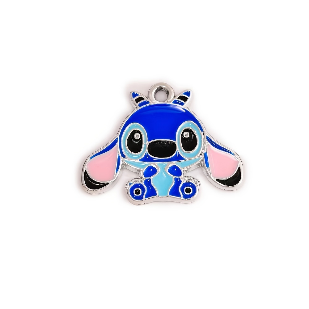 

1pc Enamel Pendant, Alloy Diy For Bracelet Clothing Accessories, Ladies Keychain Decoration