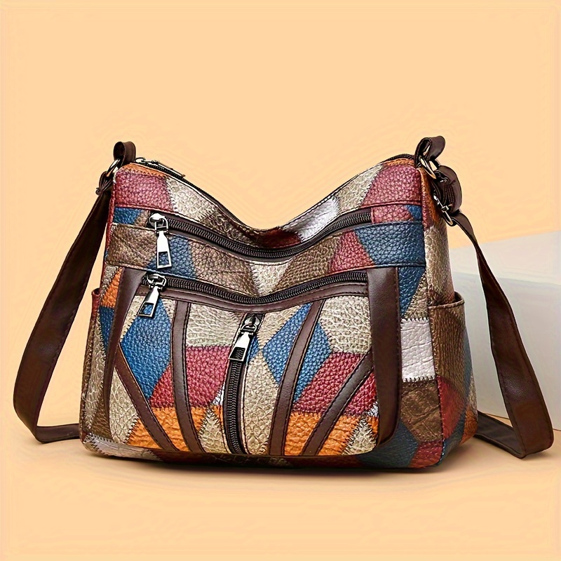 

2024 Soft Fabric Shoulder Bag Style High-capacity Ladies -body Bag