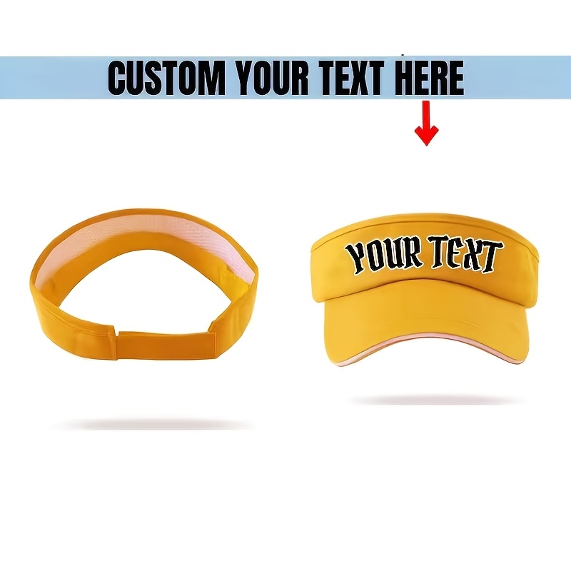 TEMU Customized Fashion Baseball Cap, , Empty Top Adjustable, Suitable For Daily Casual Sports, Golf, Tennis. Unisex