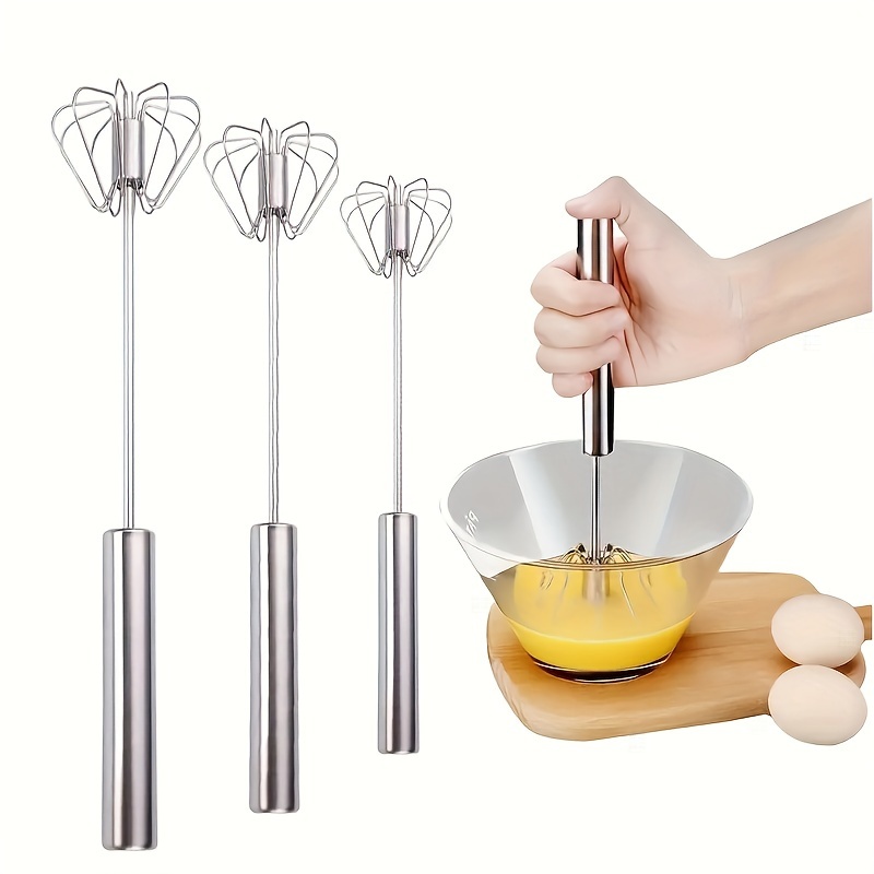 

Easy-to-use Stainless Steel Egg Beater For Perfectly Cooked Eggs Every Time