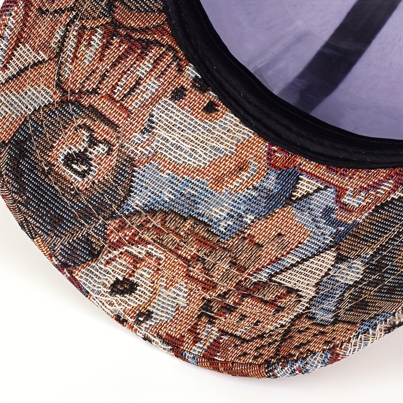 Women's Bear Baseball Cap, Adjustable Casual Hat