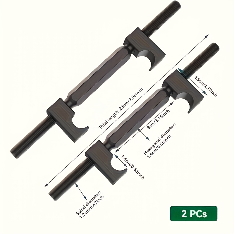 motorcycle car shock absorber helical compressor tool metal and remove enhance details 4