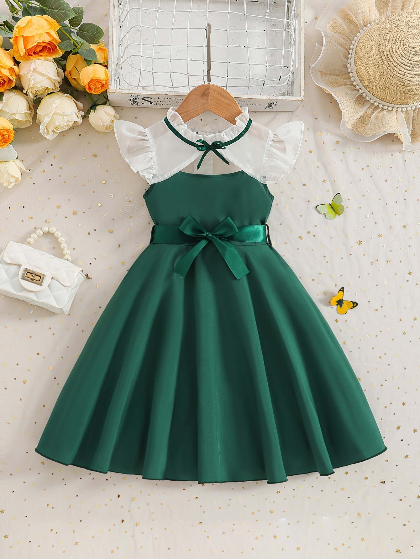 green cowl neck prom dress Zapaka Women Army Green Prom Dress Mermaid Cowl Neckline Sequin Long Evening  Dress With Slit – ZAPAKA main image 1