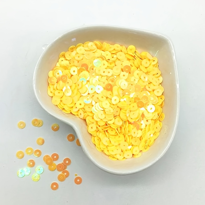 1000pcs 5mm Flat Round Sequins Nail Glitter for DIY Embellishments