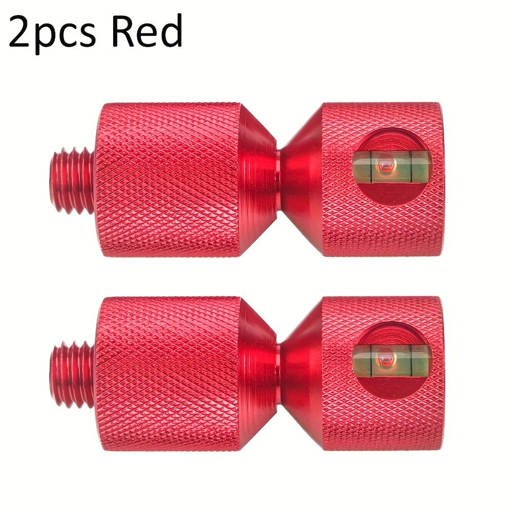 TEMU 2pcs 1-1/8" 2 Hole Pins Built-in Level, 2 Hole Flange Alignment Pin, Designed For 2-hole Flange Alignment, Easy To