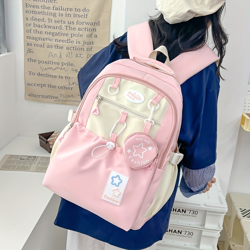 lovely backpack schoolbag female korean version star junior  display picture 1