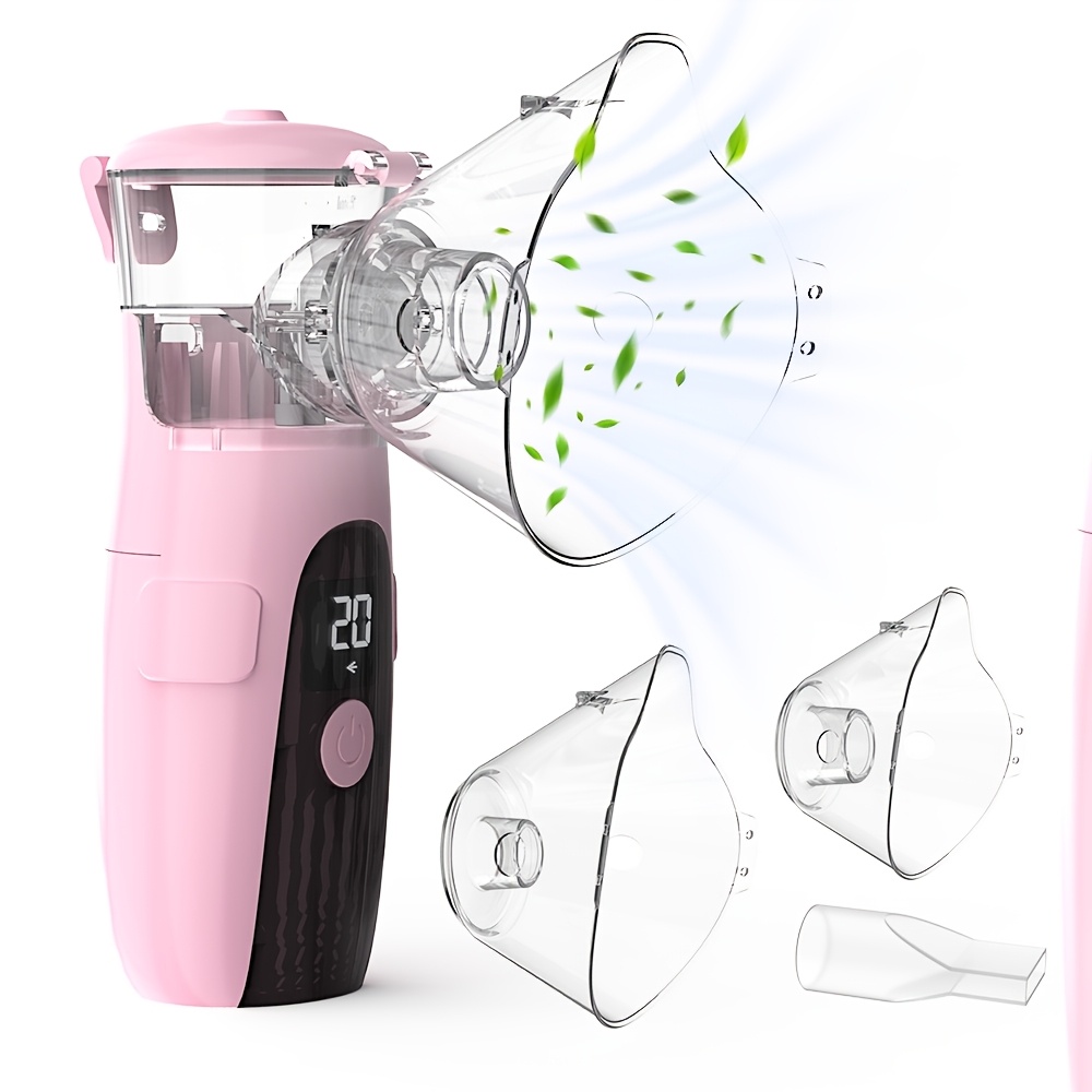   suitable for adults kids handheld   technology inhaler with silent operation compact travel friendly easy to   system for emergency use suitable for cystic fib