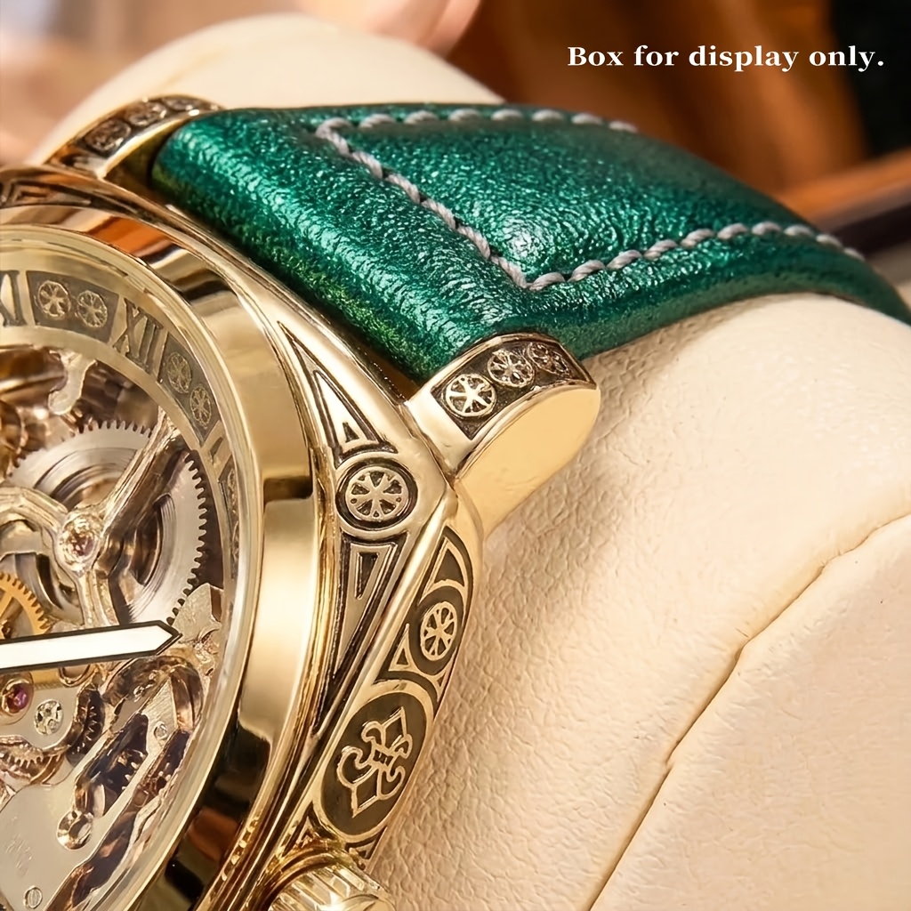 Men's Casual Style Strap Full-Automatic Tourbillon Watch