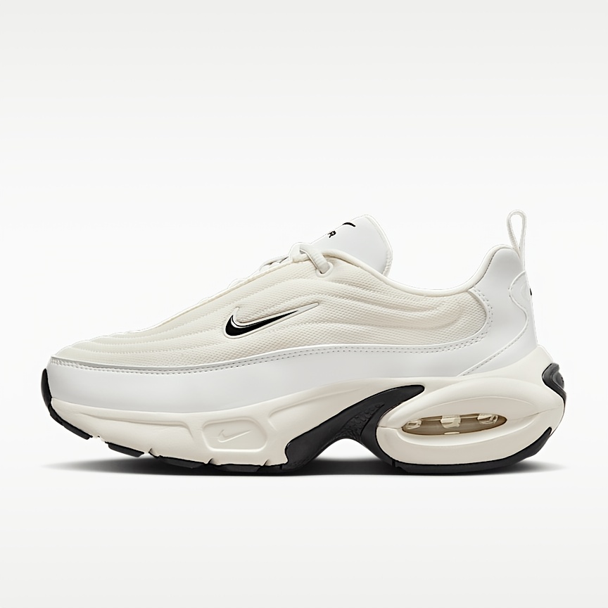 NIKE Women's Air Max Portal Cushioned Running Sneakers with Air Cushion Technology, Lace-Up Sneakers Suitable for Gym,, Training, - Wear, Upper & Sole, Air Cushion Sole System