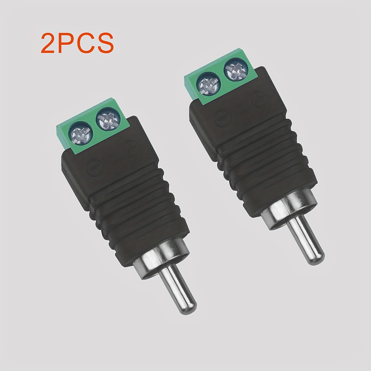 Premium Rca Male To Female Adapter - Av Connector Converter For Speakers, Phono & Home Theater Systems
