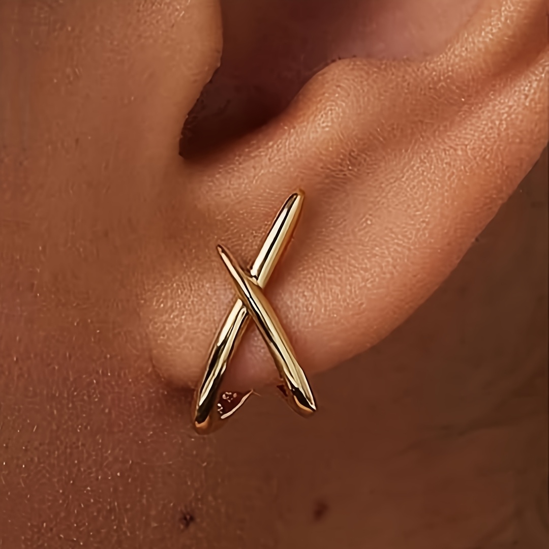 Image of 2pcs Easy Women's Fashion Earrings, Elegant Temperament Earrings, Suitable For Women' Parties, Casual Vacation Wear And Holiday Gifting
