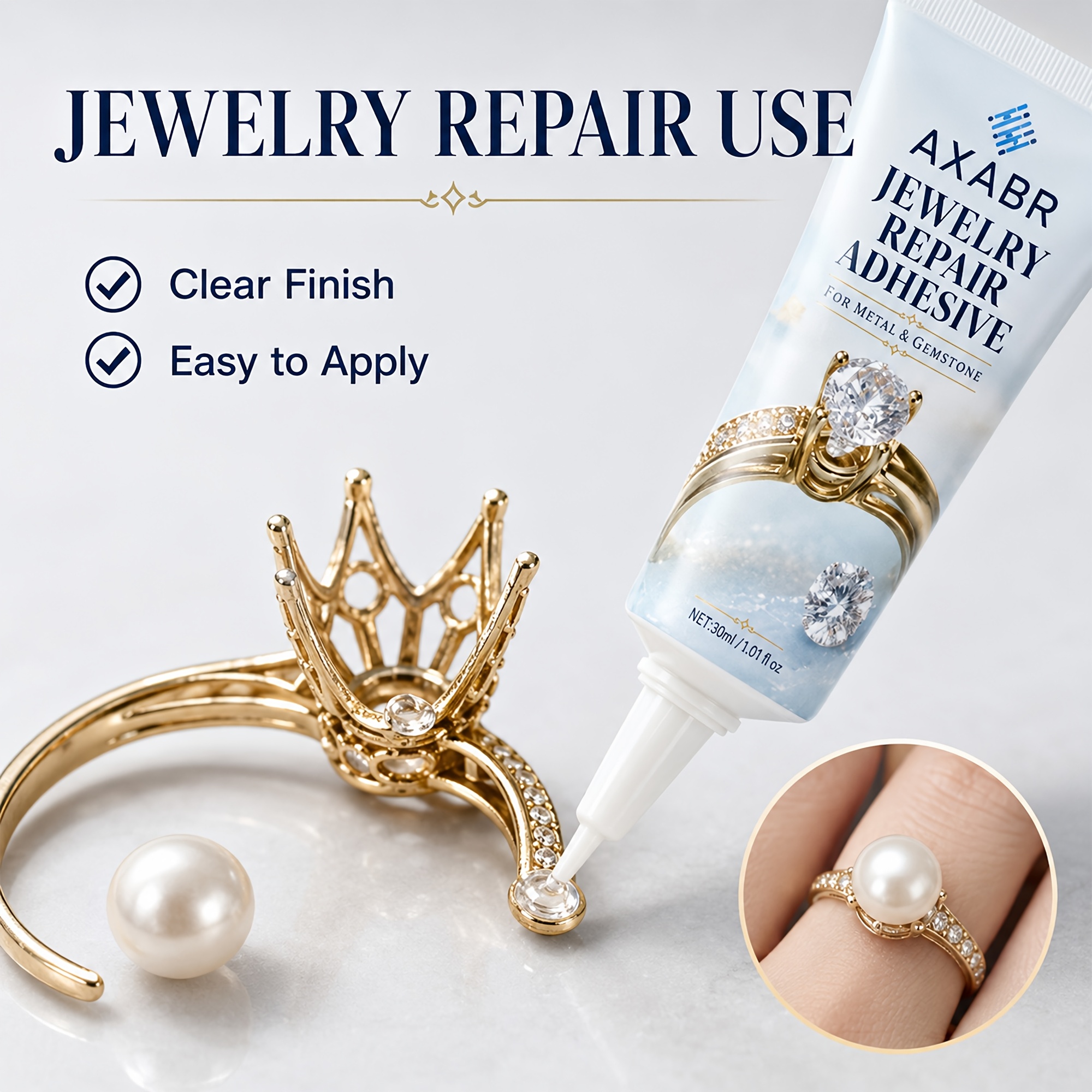 Specialized Jewelry-Making Glue, Craft Adhesive for Various Materials