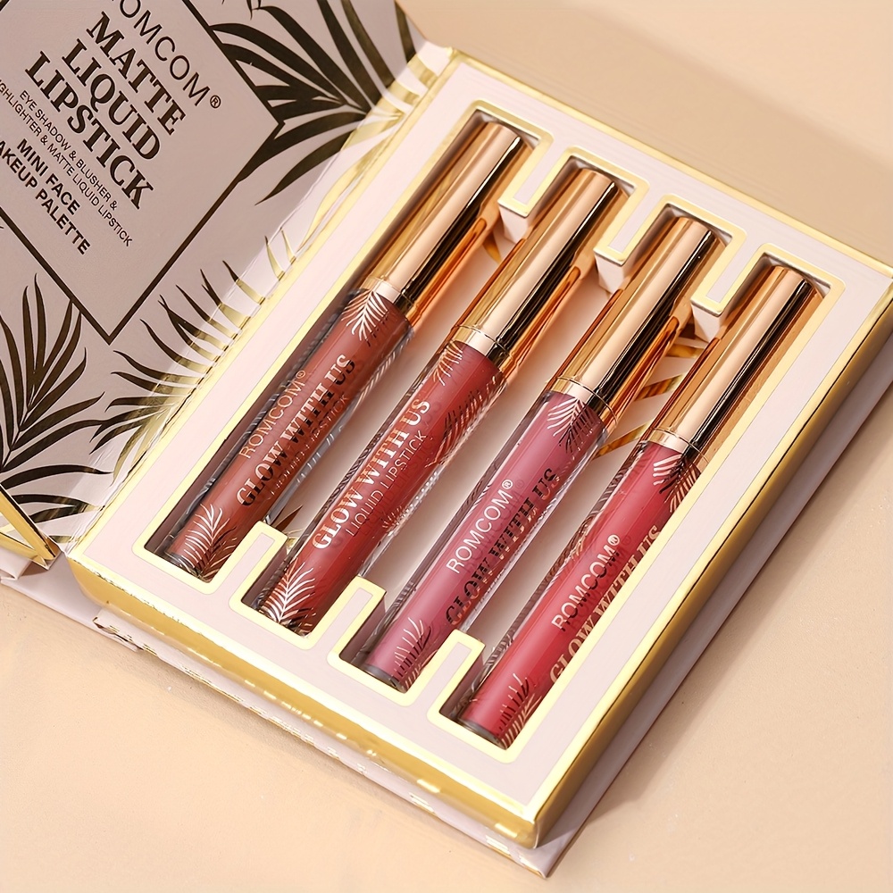 Makeup Book with Eyeshadow, Blush, Lip Gloss, and Highlighter,  Recipes, Portable, Perfect Starter Kit for Beginners, Ideal Gift for Christmas and Valentine's Day