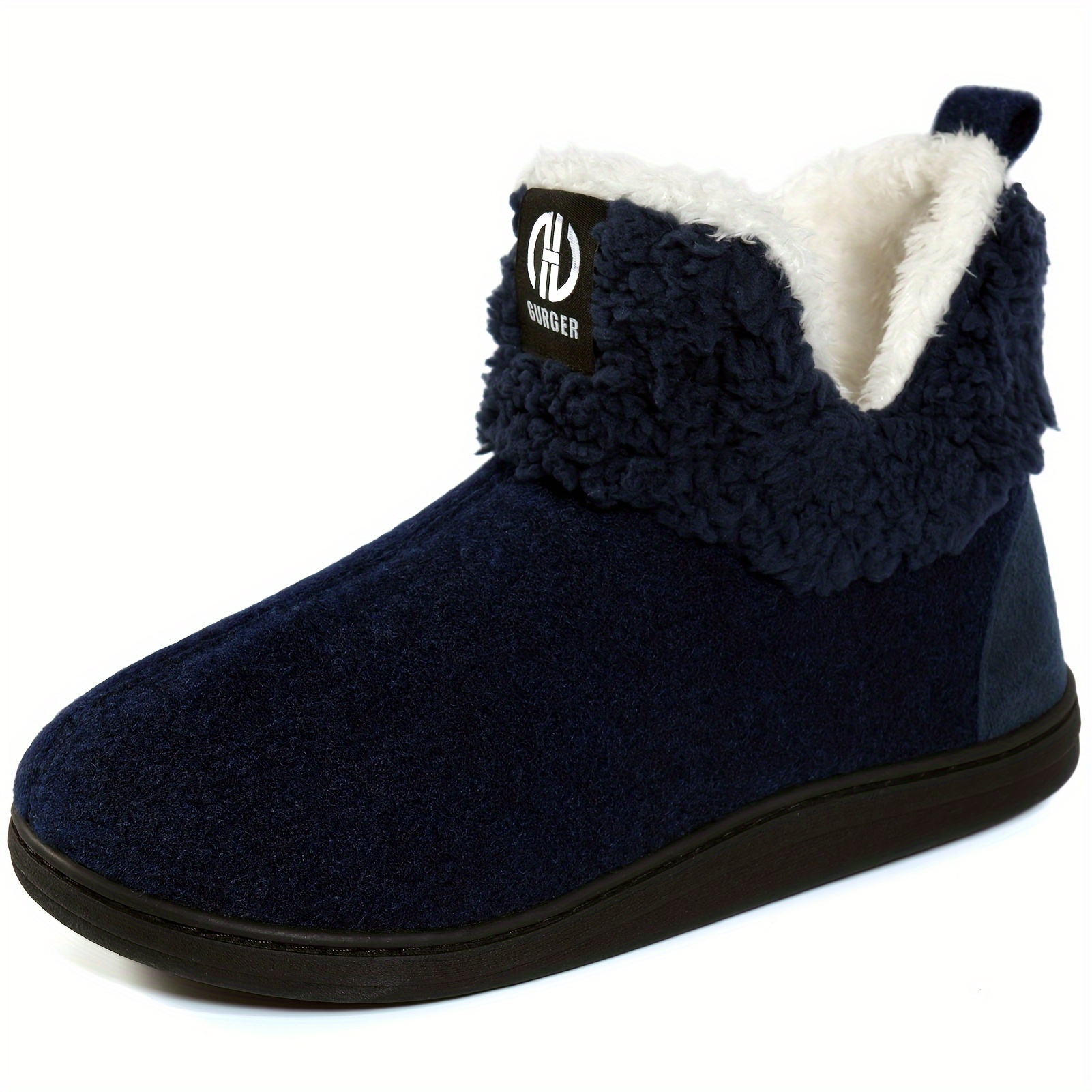 mens warm slipper boots