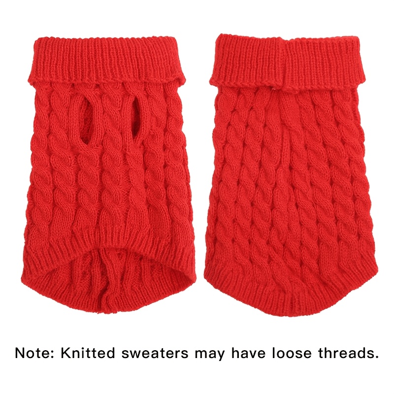 TEMU Tweed Sweater For Pets Cats And Dogs. Suitable For Small To Medium Dogs (please Size Larger For Smaller Sizes)