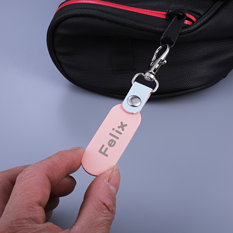 Porte-clés Flamme / Étiquette bagage