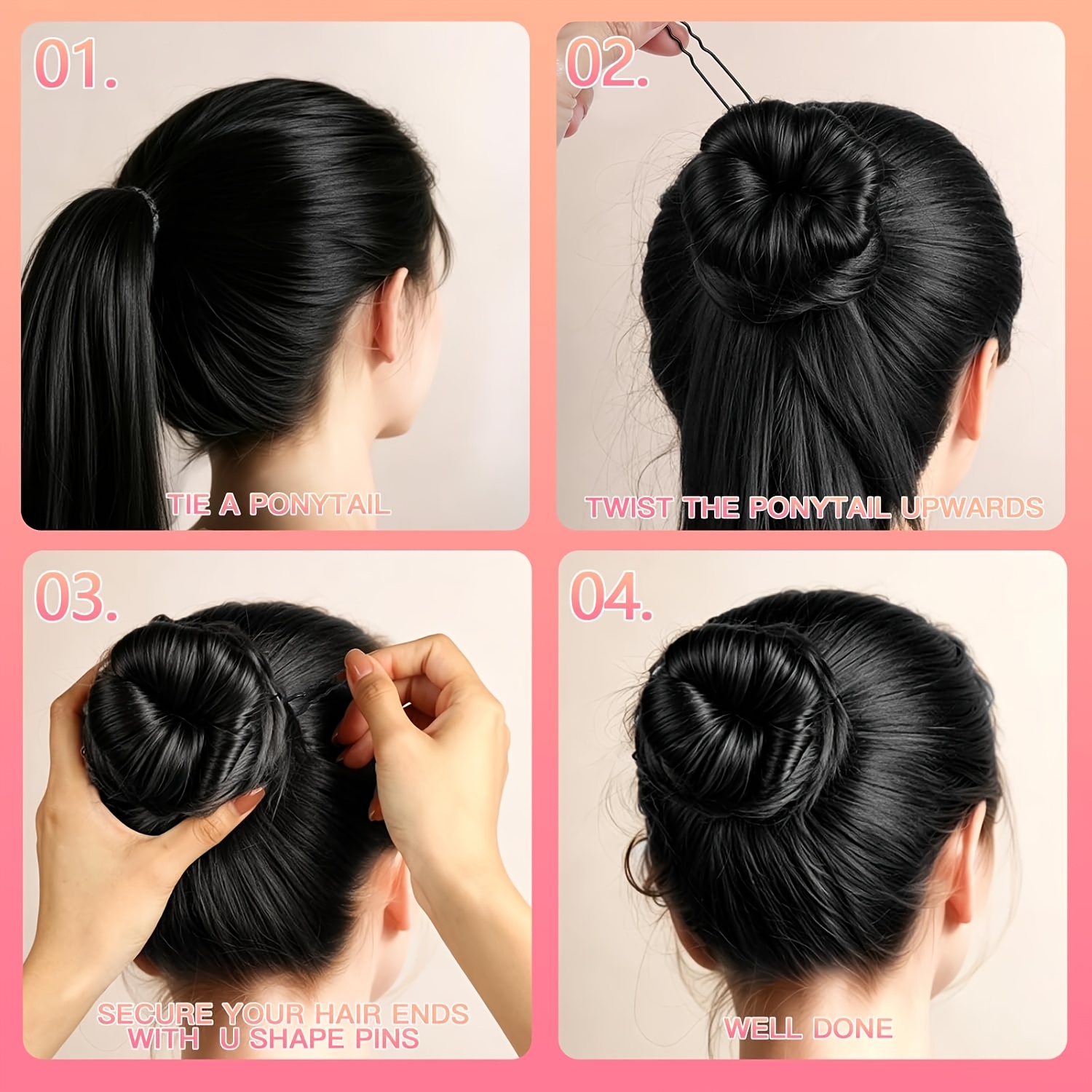 147pcs Hair Clip Set with Storage Box