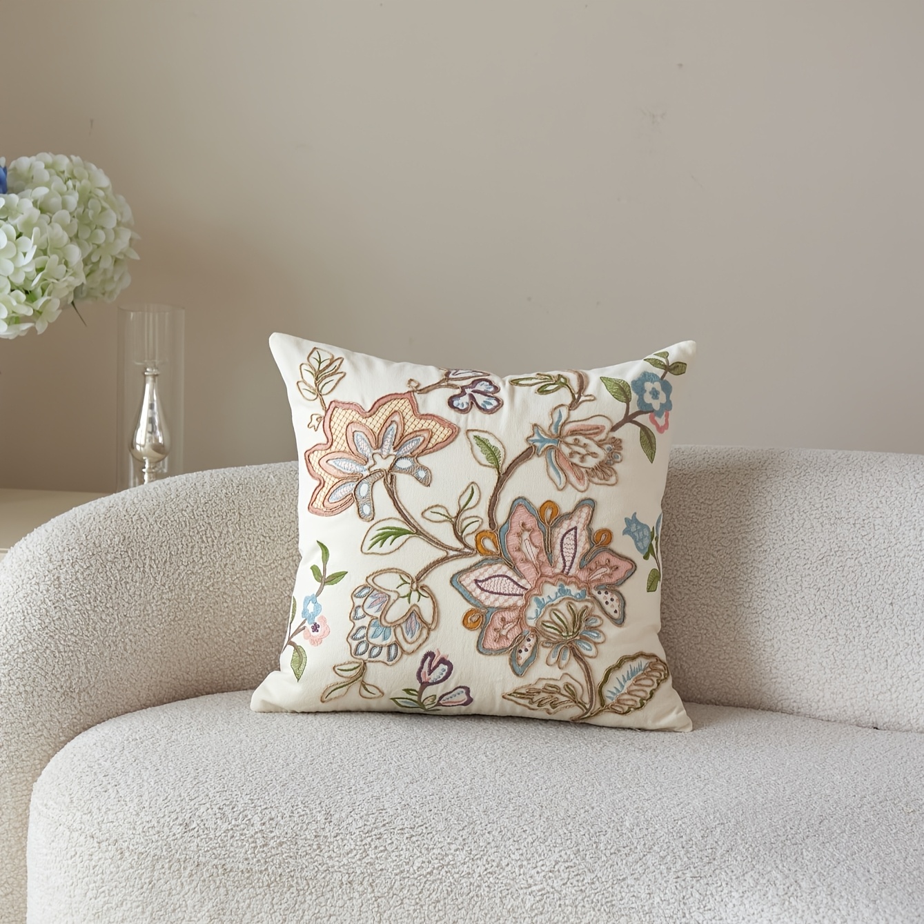 TEMU Spring/summer 3d Heavy-duty Paisley Pillowcase, 1pc, Home Decor, Suitable For Settings Like Weddings, Living Rooms, Sofas, And Cars