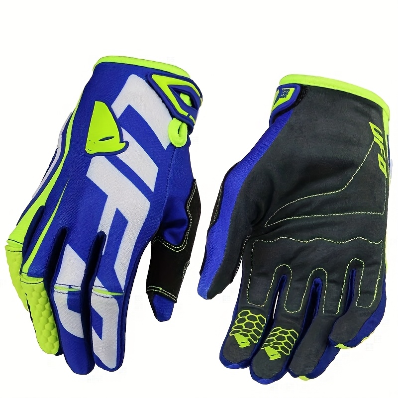 TEMU Gants de moto tout-terrain, course d'été, résistance, toutes , extérieur, hommes et femmes, minces et complètement