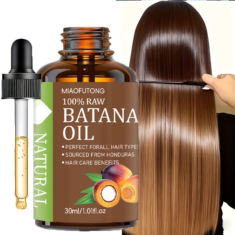 TEMU [secret Of Long Hair] 1.01oz Honduras Batana Oil Nourishes And Strengthens Hair, Pure Cold Pressed - Making It Stronger, , And - Moisturizing Formula Suitable For All Hair Types