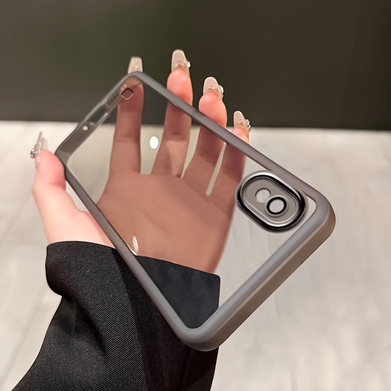 TEMU Phone Case - Transparent Phone Case For For Galaxy A10/a10s/a20/a20s/a21s, Featuring Drop Protection, A Stylish Design, And A Stain-resistant