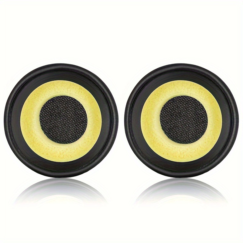 premium faux leather replacement earpads for jabra evolve series compatible with models 20 20se 30 30ii 40 65 65 details 3