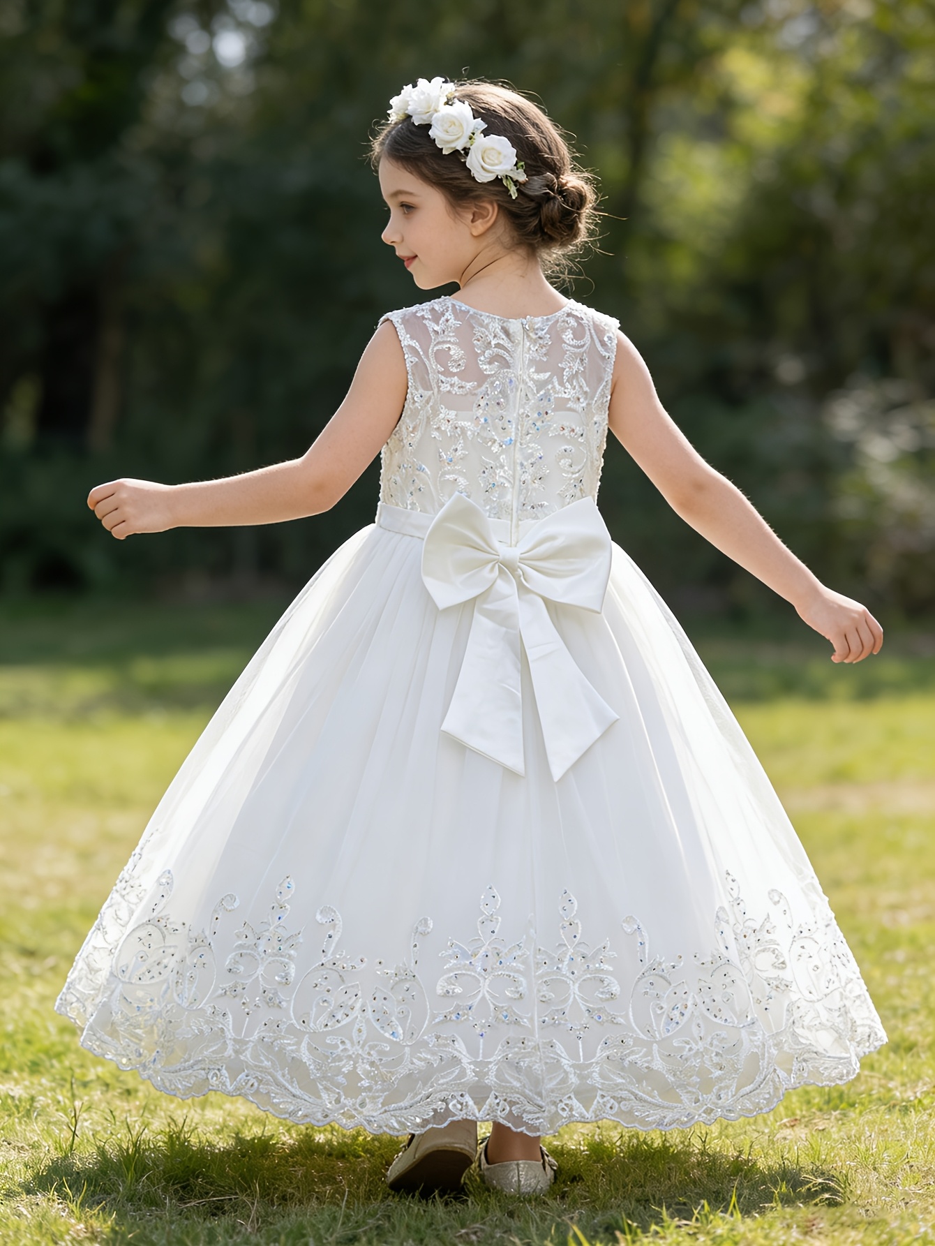 white long fairy dress White Tulle Dress,Long Sleeve Fairy Dress,Fairy Prom Dress Y6730 –  Simplepromdress