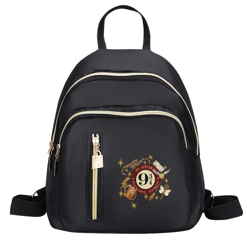 TEMU es un mini mochila de colaboración de Harry Potter, con una capacidad adecuada para el almacenamiento diario de teléfonos, llaves, cosméticos y