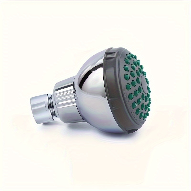 Image of 1pc High-pressure Shower Head For Bathroom, Public , Dormitory, Household Use, Pressurized Plastic Shower Head, Water- High-pressure Shower Nozzle For Bathroom, , Adjustable Angle, Ideal For Bathtubs
