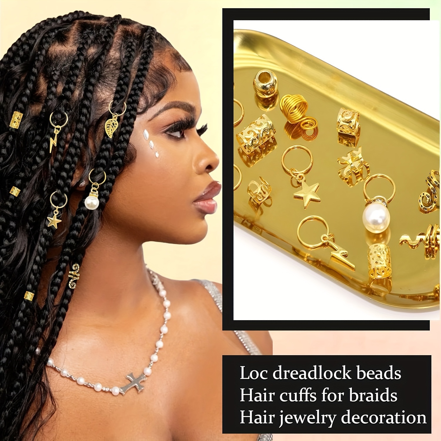 217pcs jewelry set elegant cute metal hair - Temu Belgium display picture 1