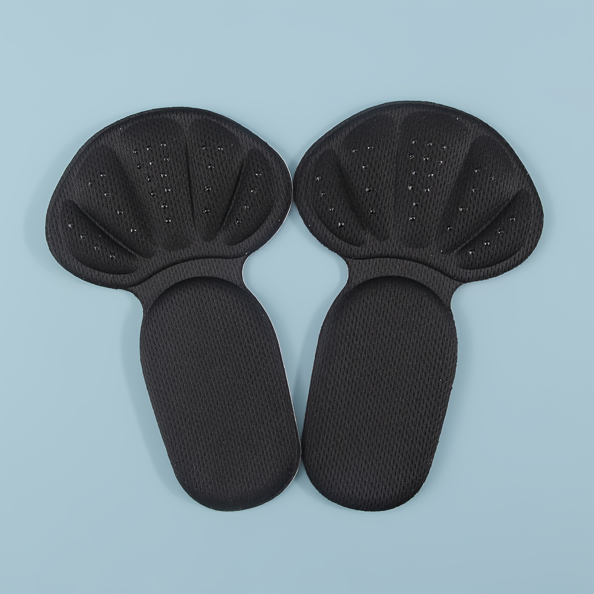 1 Pair Of Anti-slip Heel Stickers, Anti-friction Pads, T-shaped Half-size Heel Cushions, Designed For Foot Protection, Suitable For High Heels And Sneakers