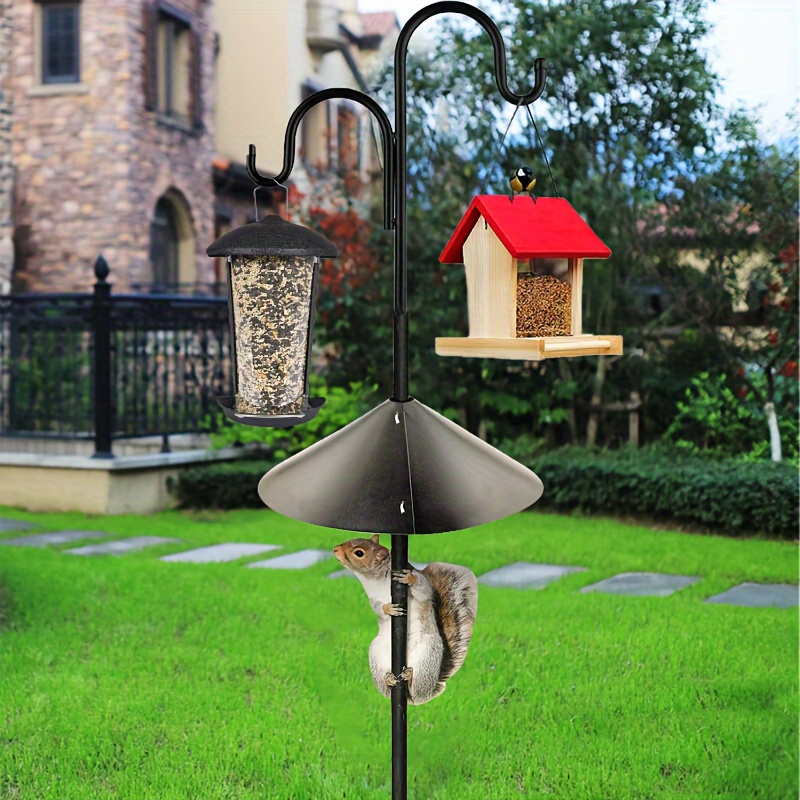 

Baffle For Bird Feeders, 12-inch Wide - Outdoor Accessory To Squirrels Away From Food