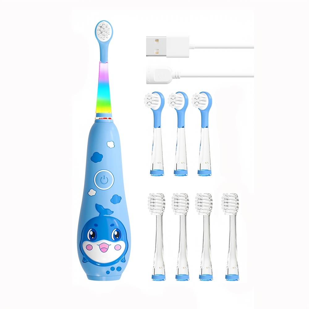 Image of S Electric Toothbrush, 3 Cleaning , Ipx7, 8 Brush Heads, Gift For Ren